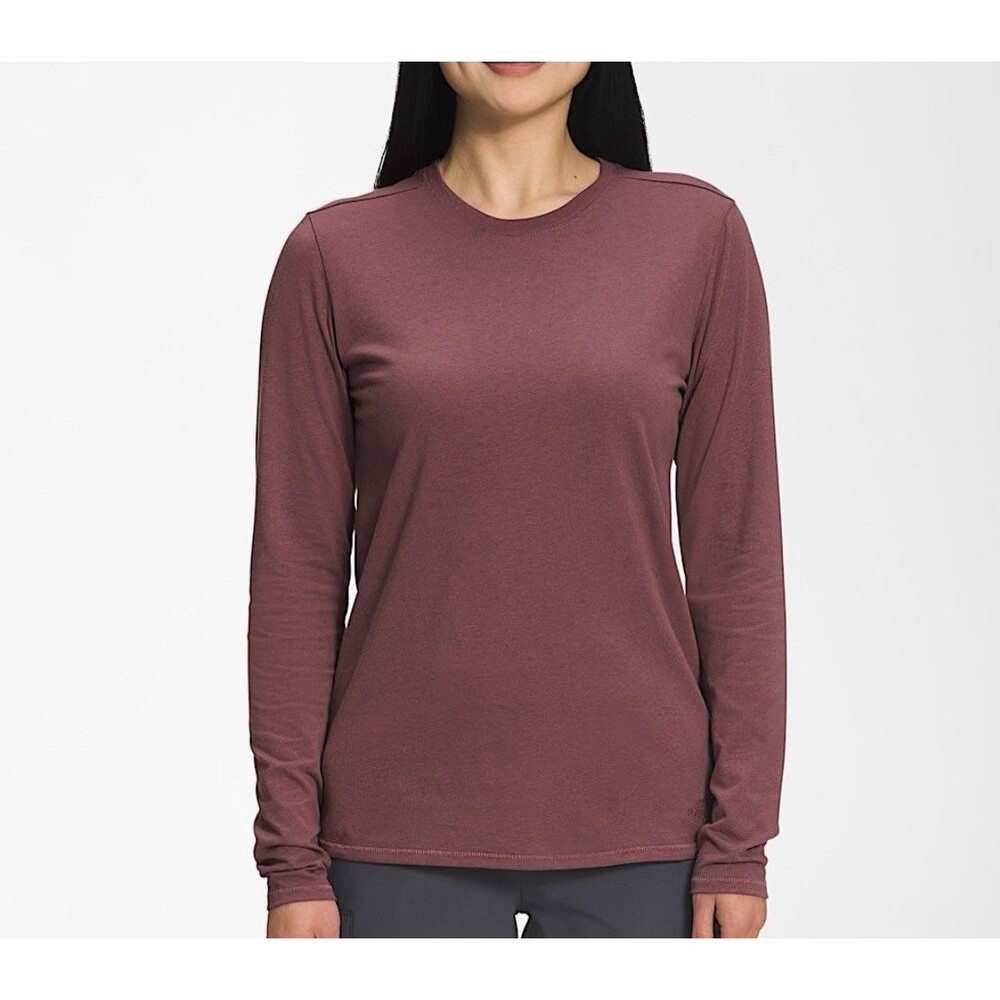 The North Face Womens Terrain Long Sleeve Crew Neck T-Shirt Size Medium NEW